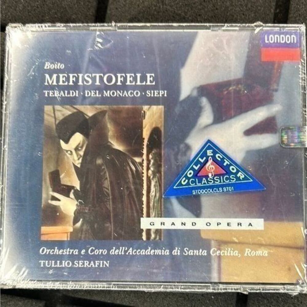 Boito Mefistofele Feb-1994 London 2CD Tebaldi Del Monaco Siepi Grand Opera